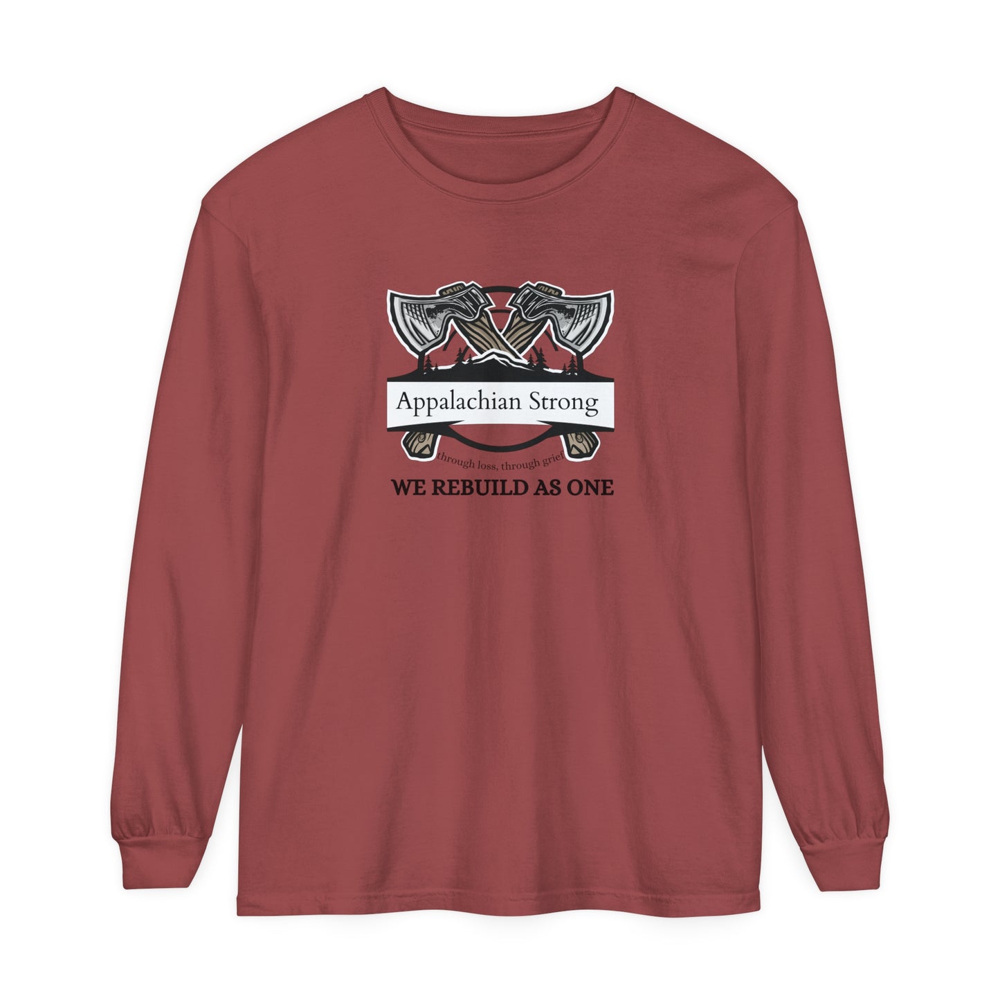 Appalachian Strong Garment-dyed Long Sleeve T-Shirt
