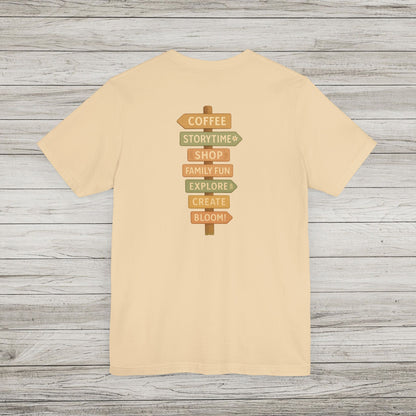 The Wild Daisy Sign Post Women's Bella Canvas Short Sleeve Tee