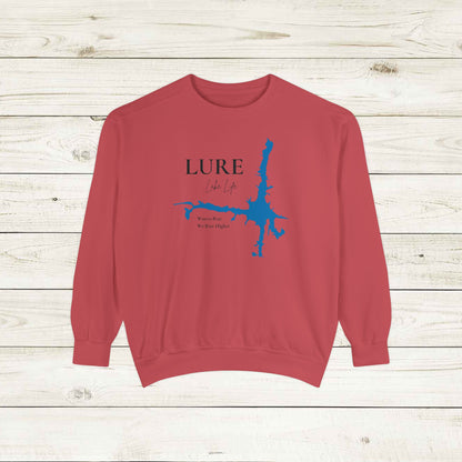 Lure Lake Life Garment-Dyed Sweatshirt