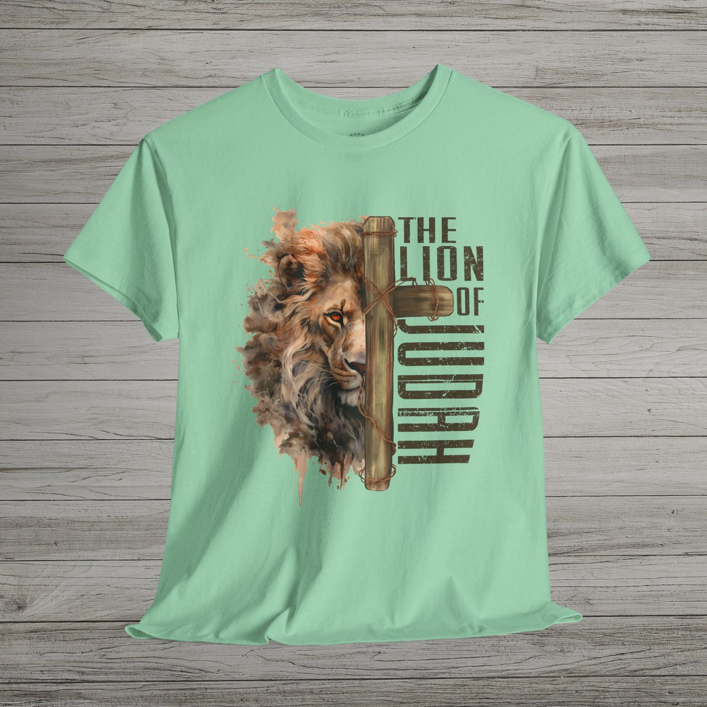 The Lion of Judah Heavy Cotton Tee