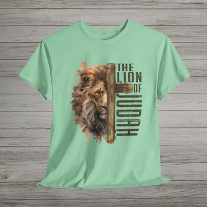 The Lion of Judah Heavy Cotton Tee