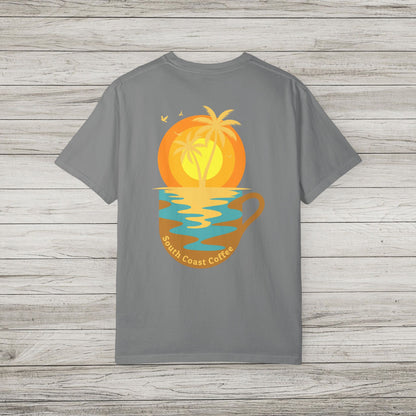 South Coast Coffee Comfort Colors Tee