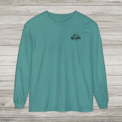 Waters Rise, We Rise Higher Garment-dyed Long Sleeve T-Shirt