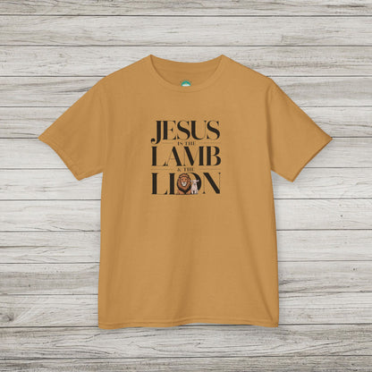Jesus is the Lamb and the Lion Kids Heavy Cotton™ Tee