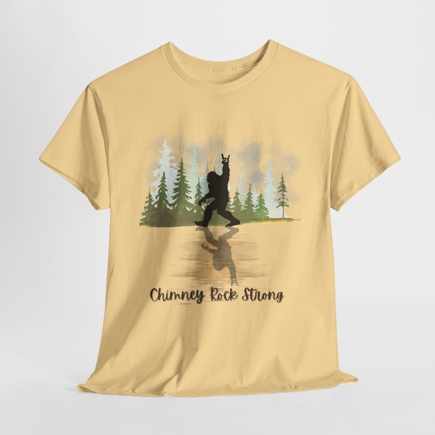 Chimney Rock Strong Heavy Cotton Tee