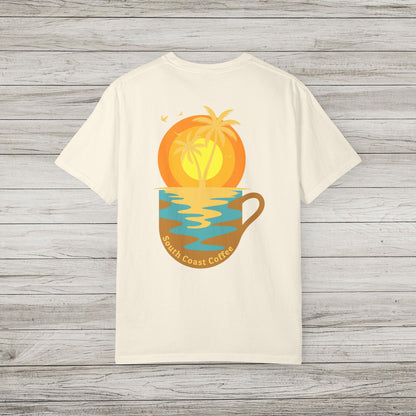 South Coast Coffee Comfort Colors Tee
