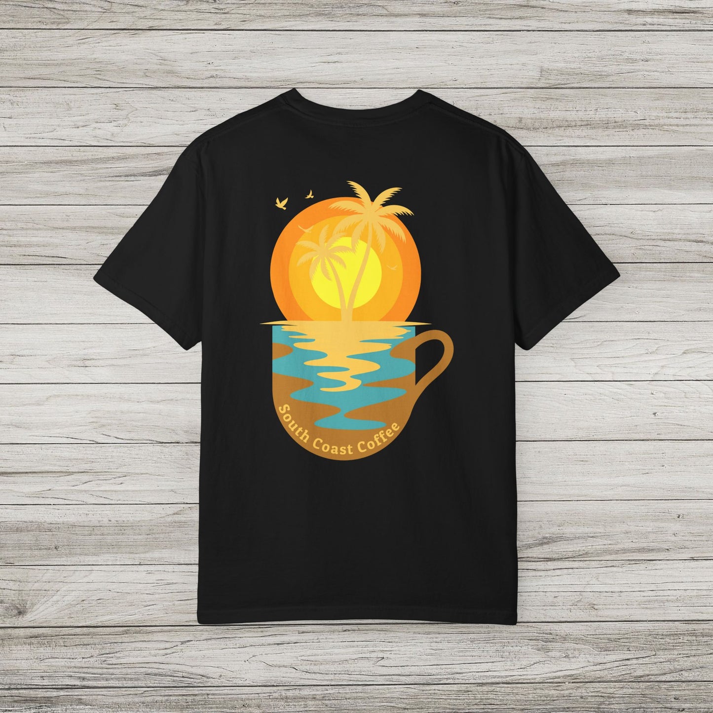 South Coast Coffee Comfort Colors Tee