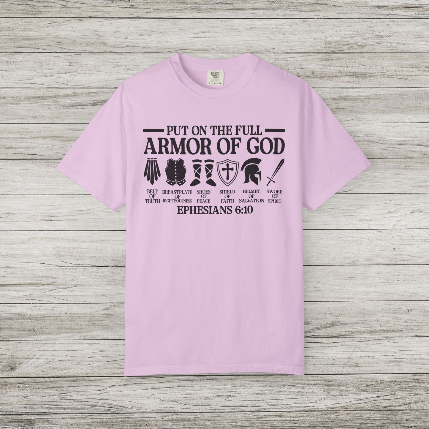 Armor of God Comfort Colors Tee