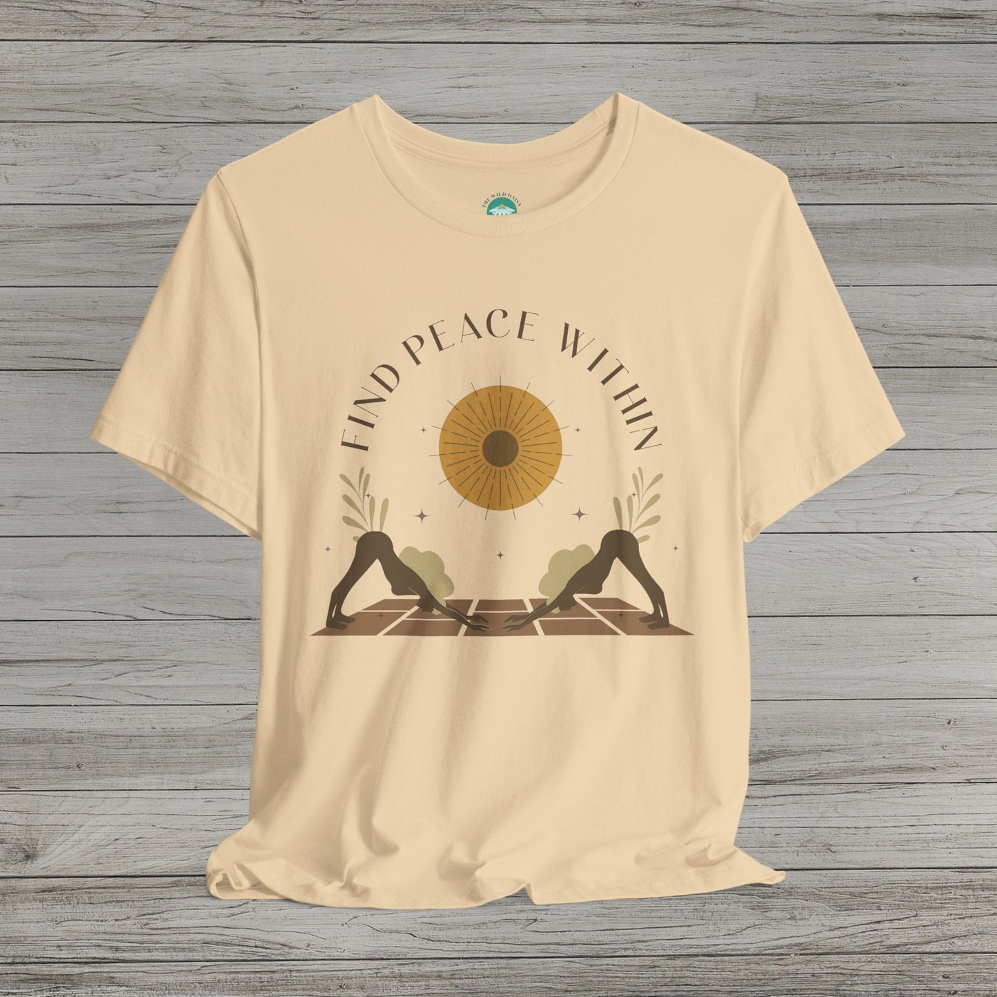 Find Peace Within Jersey Short Sleeve Tee
