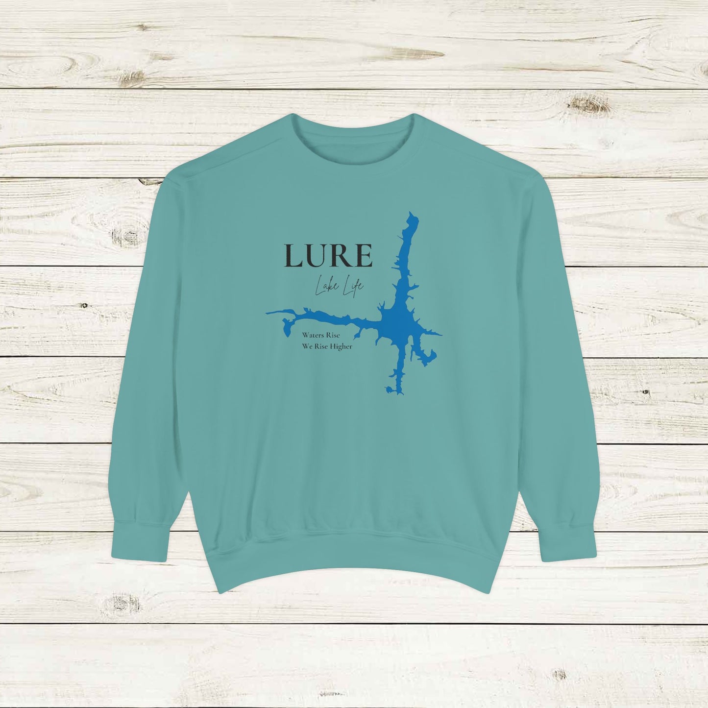 Lure Lake Life Garment-Dyed Sweatshirt