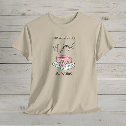 Sip Smile Storytime Heavy Cotton Tee