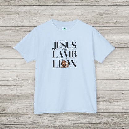Jesus is the Lamb and the Lion Kids Heavy Cotton™ Tee