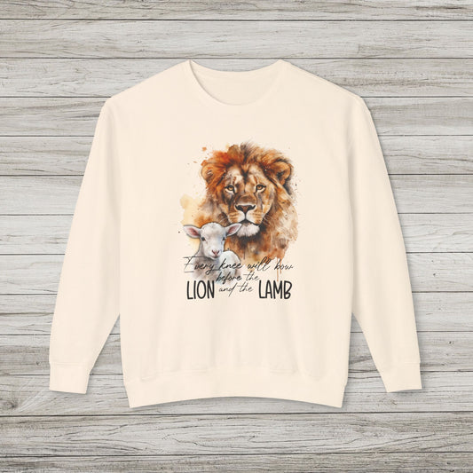 Lion and Lamb Lightweight Crewneck Sweatshirt