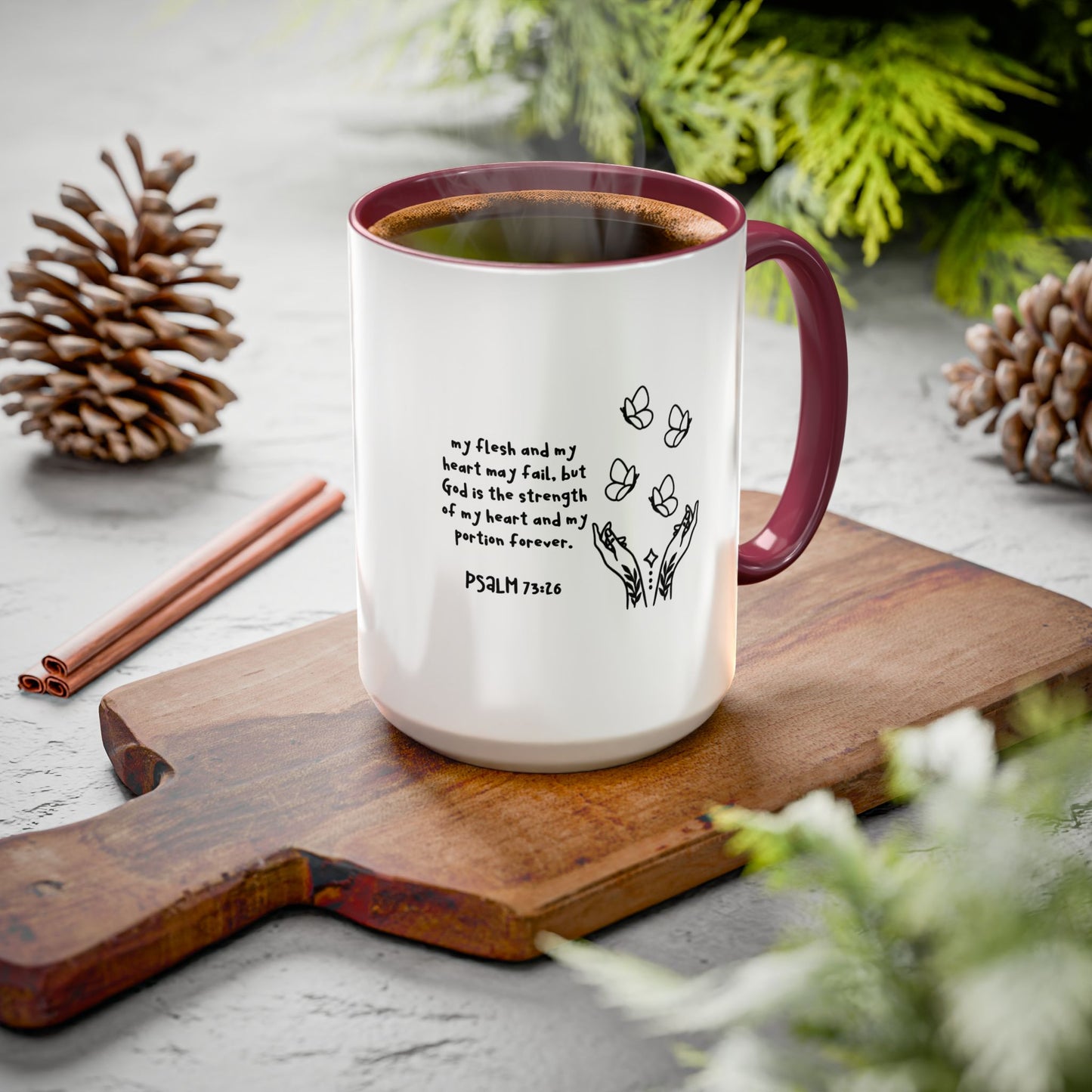 God Is My Portion Forever Coffee Mug