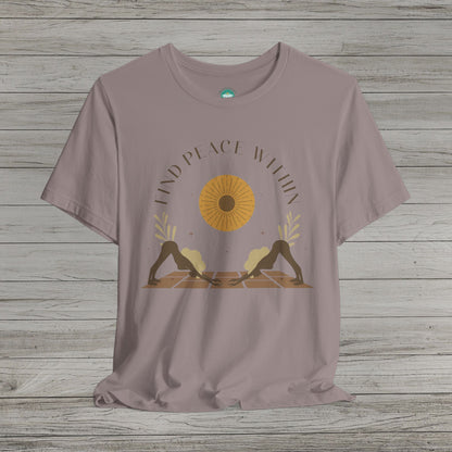 Find Peace Within Jersey Short Sleeve Tee