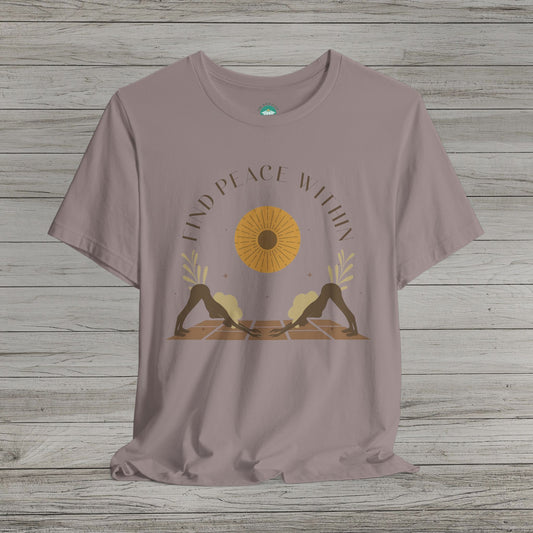 Find Peace Within Jersey Short Sleeve Tee