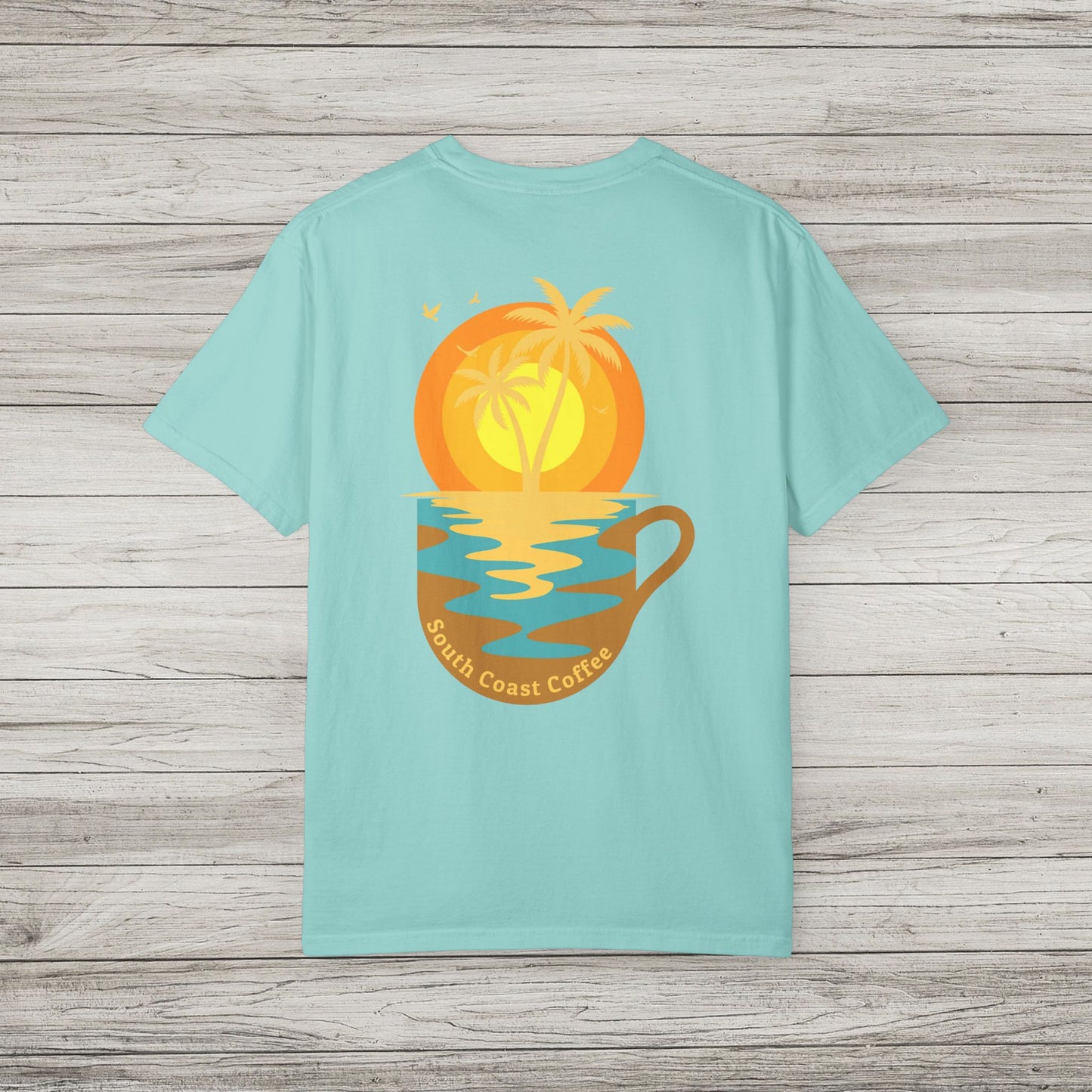 South Coast Coffee Comfort Colors Tee