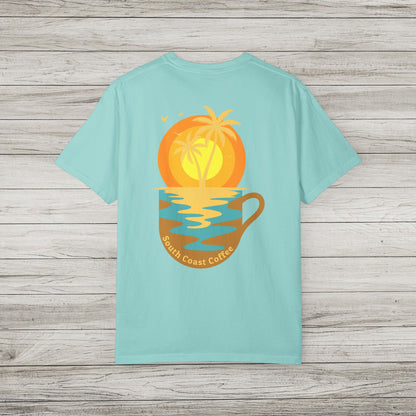 South Coast Coffee Comfort Colors Tee