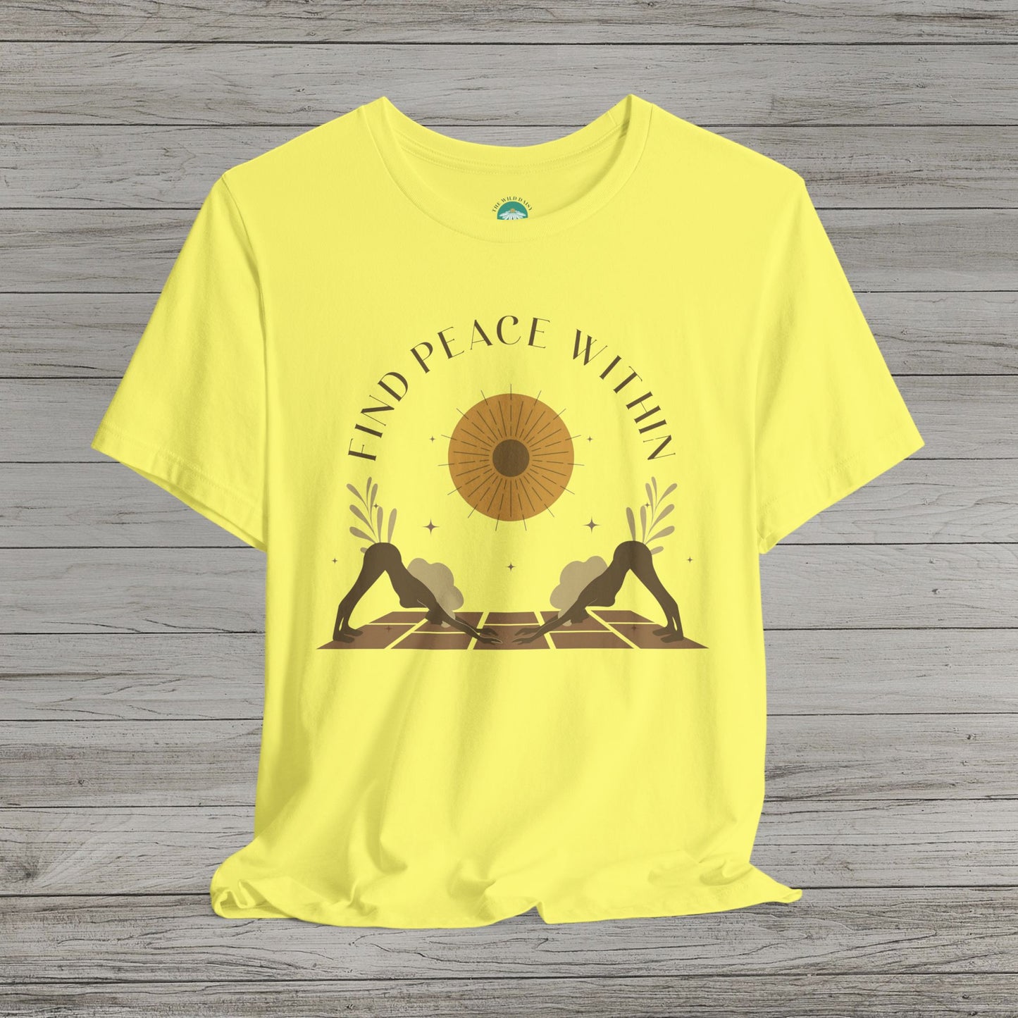 Find Peace Within Jersey Short Sleeve Tee