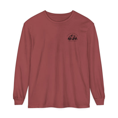 Waters Rise, We Rise Higher Burnsville Strong Garment-dyed Long Sleeve T-Shirt