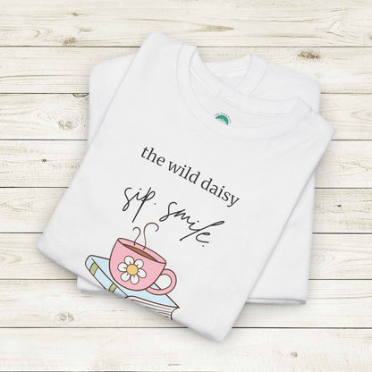 Sip Smile Storytime Heavy Cotton Tee