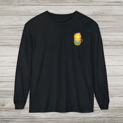 South Coast Coffee Comfort Colors Long Sleeve Tee