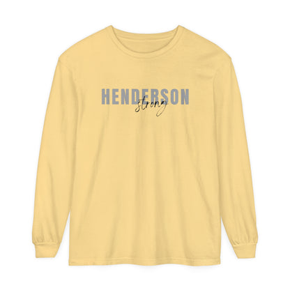 Henderson Strong Garment-dyed Long Sleeve T-Shirt