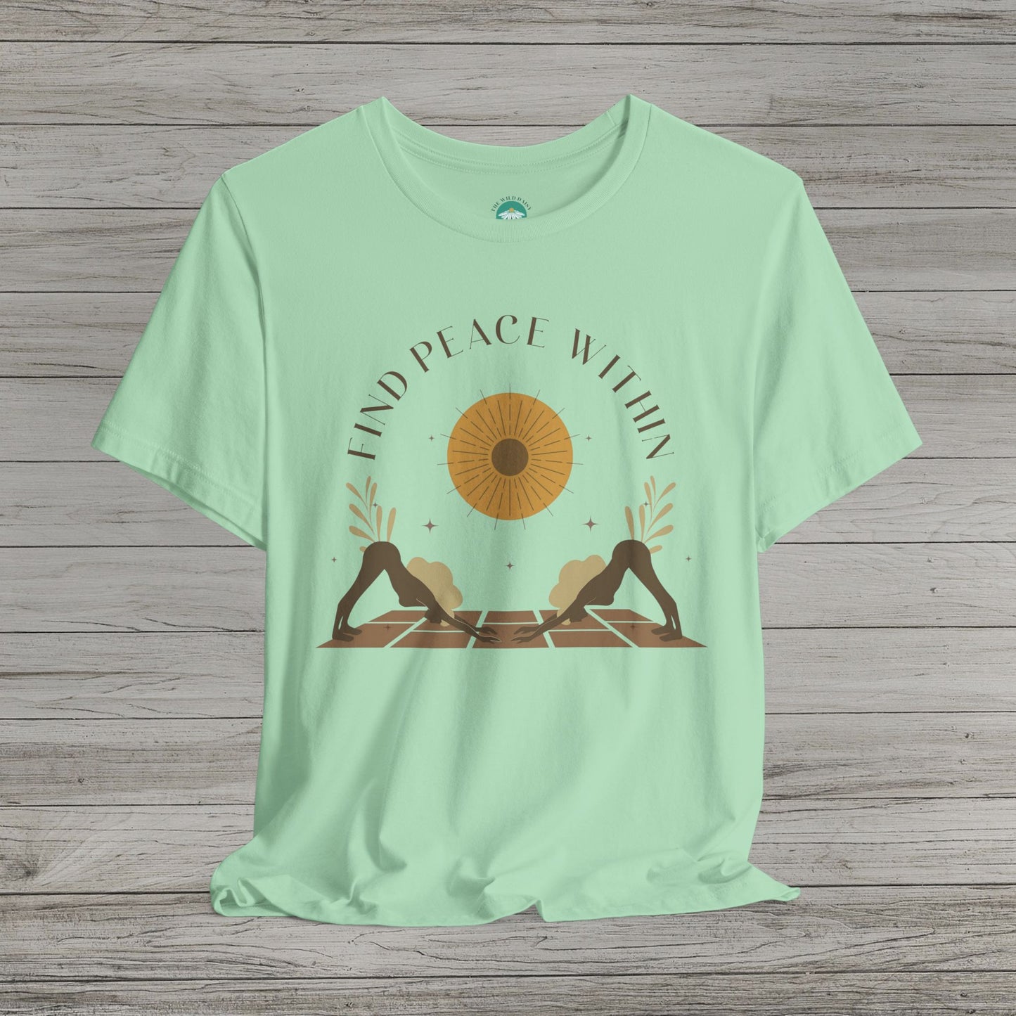 Find Peace Within Jersey Short Sleeve Tee