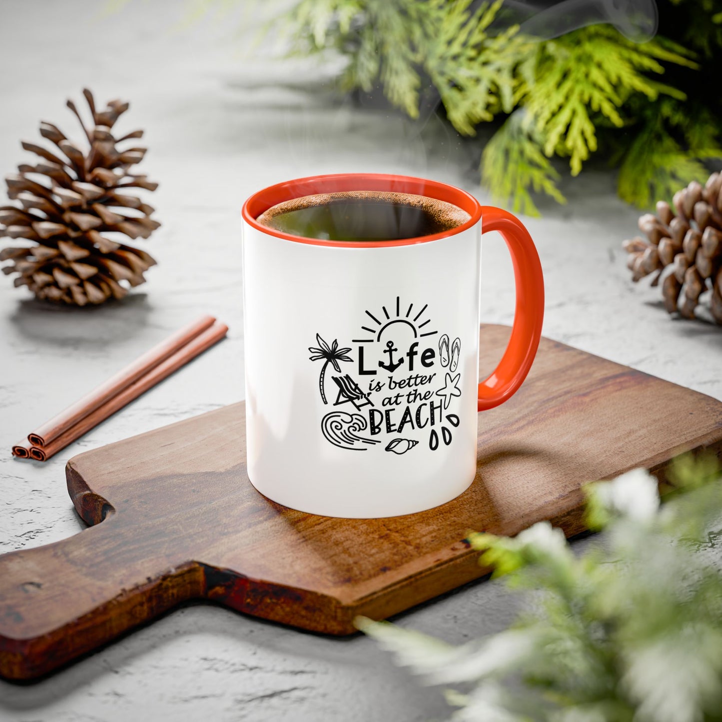 Life Is Better at the Beach Coffee Mug