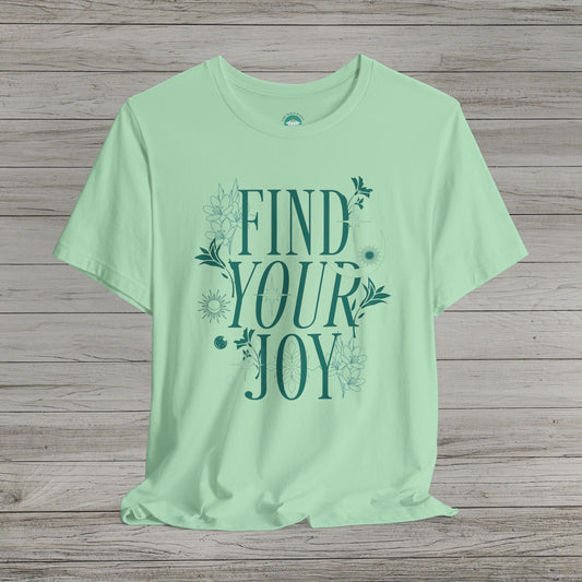 Find Your Joy Jersey Short Sleeve Tee