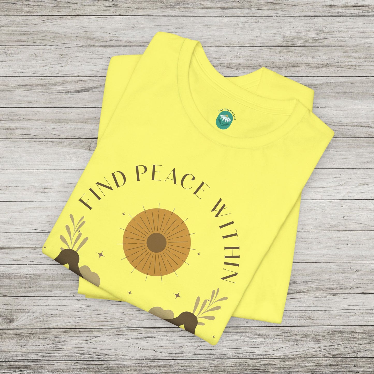 Find Peace Within Jersey Short Sleeve Tee