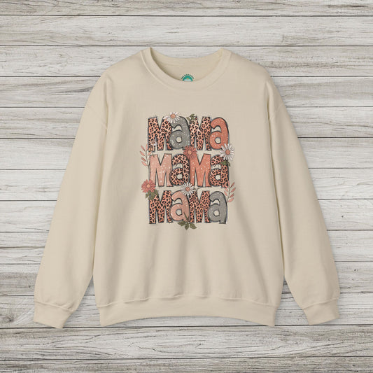 Floral Mama Crewneck Sweatshirt