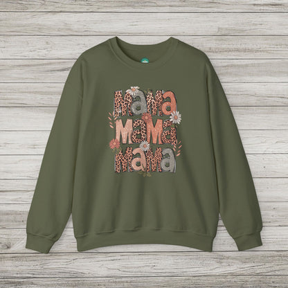 Floral Mama Crewneck Sweatshirt