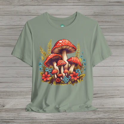 Mushroom Jersey Short Sleeve Tee