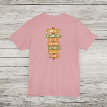The Wild Daisy Sign Post Women's Bella Canvas Short Sleeve Tee