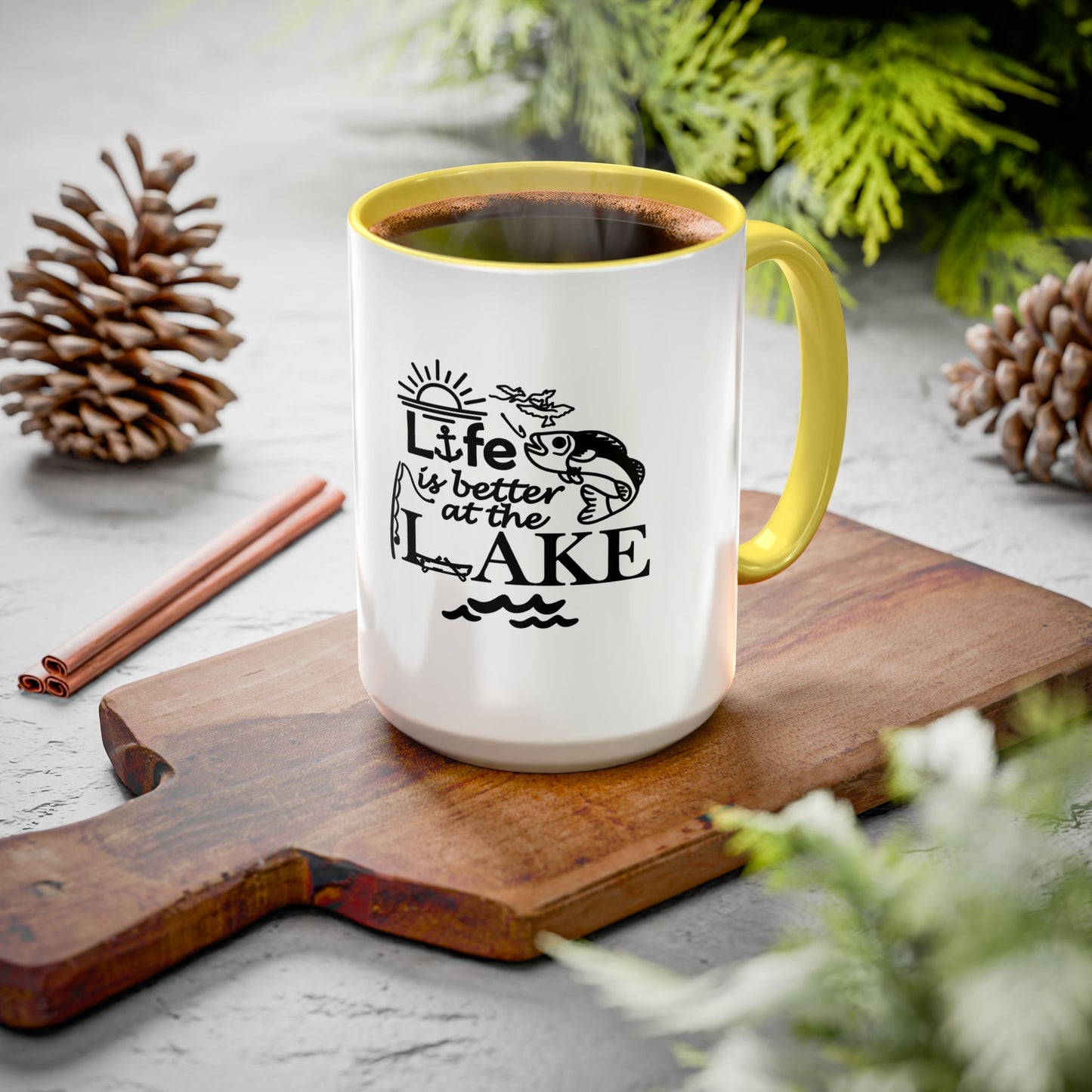 Life Is Better at the Lake Coffee Mug