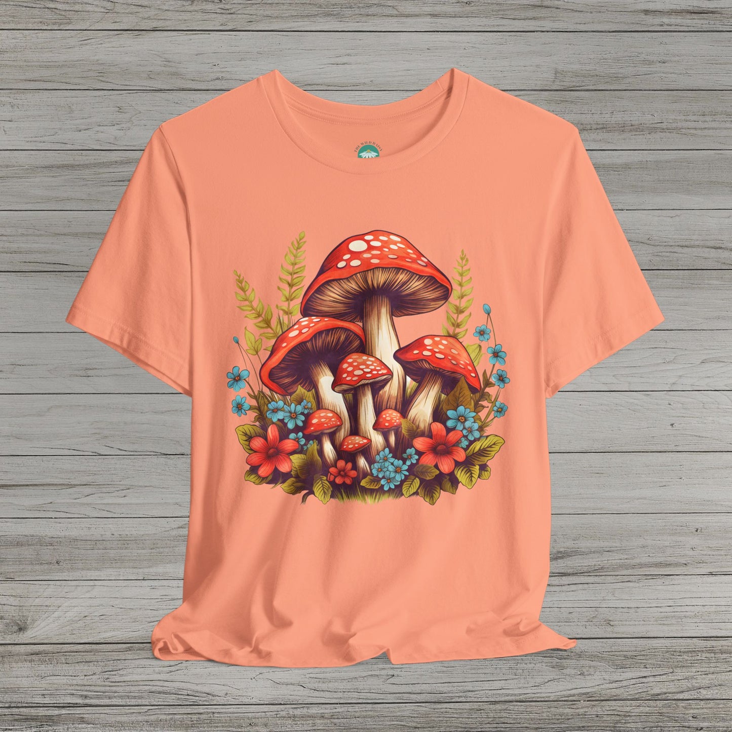Mushroom Jersey Short Sleeve Tee