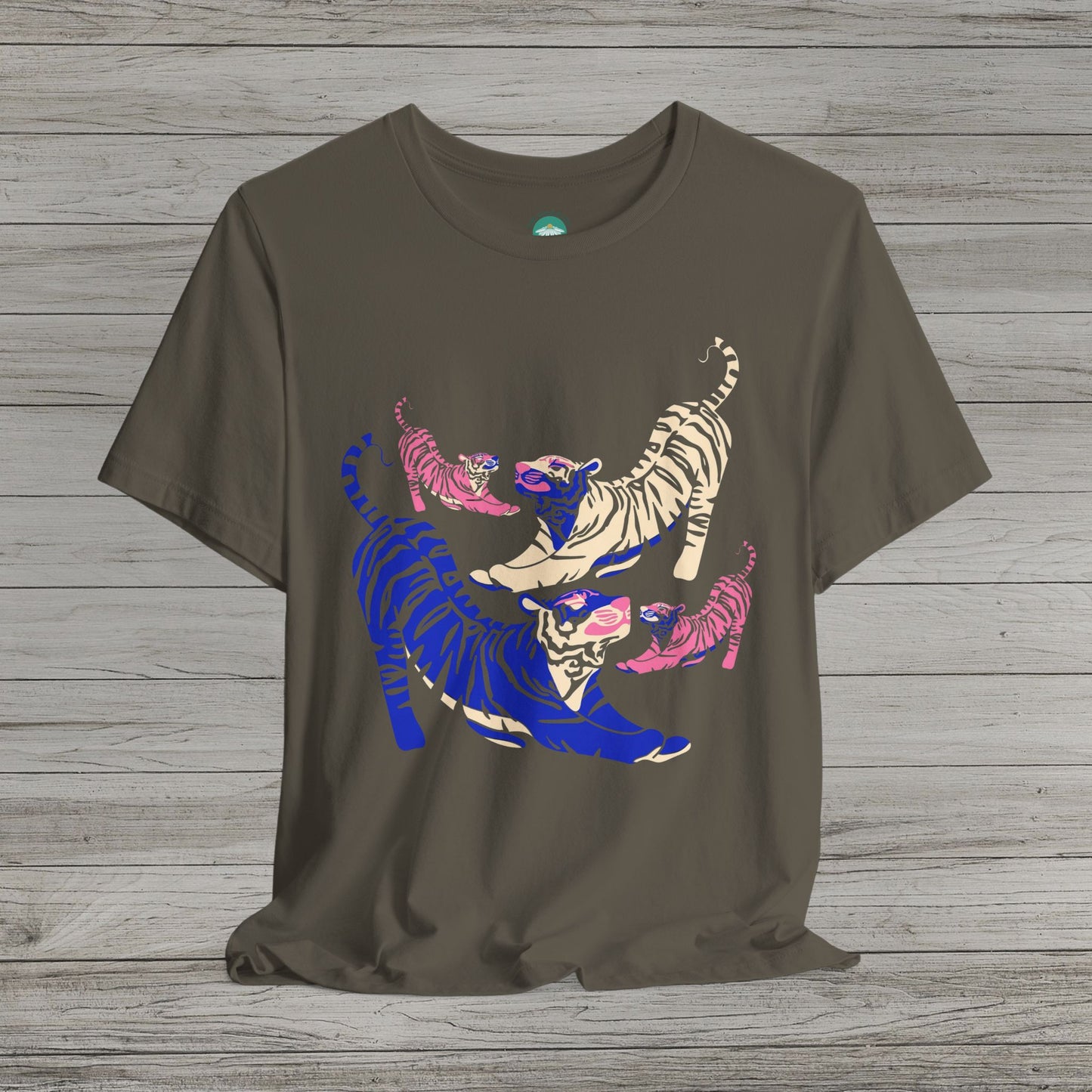 Bowing Tigers Jersey Short Sleeve Tee