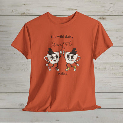 Brewed to be Besties Heavy Cotton Tee