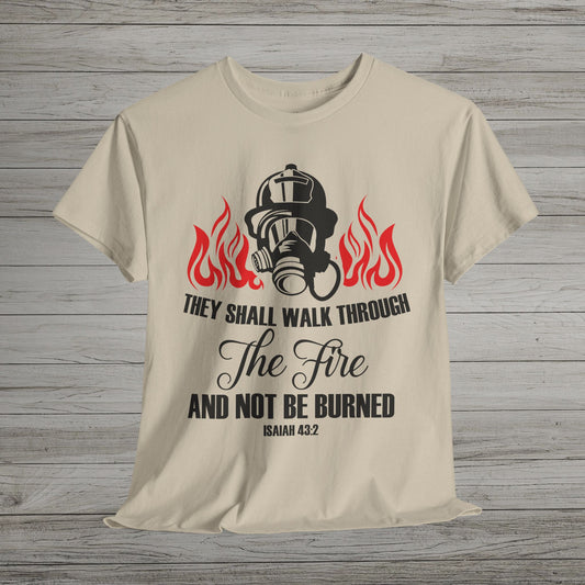 Firefighter Heavy Cotton Support Tee