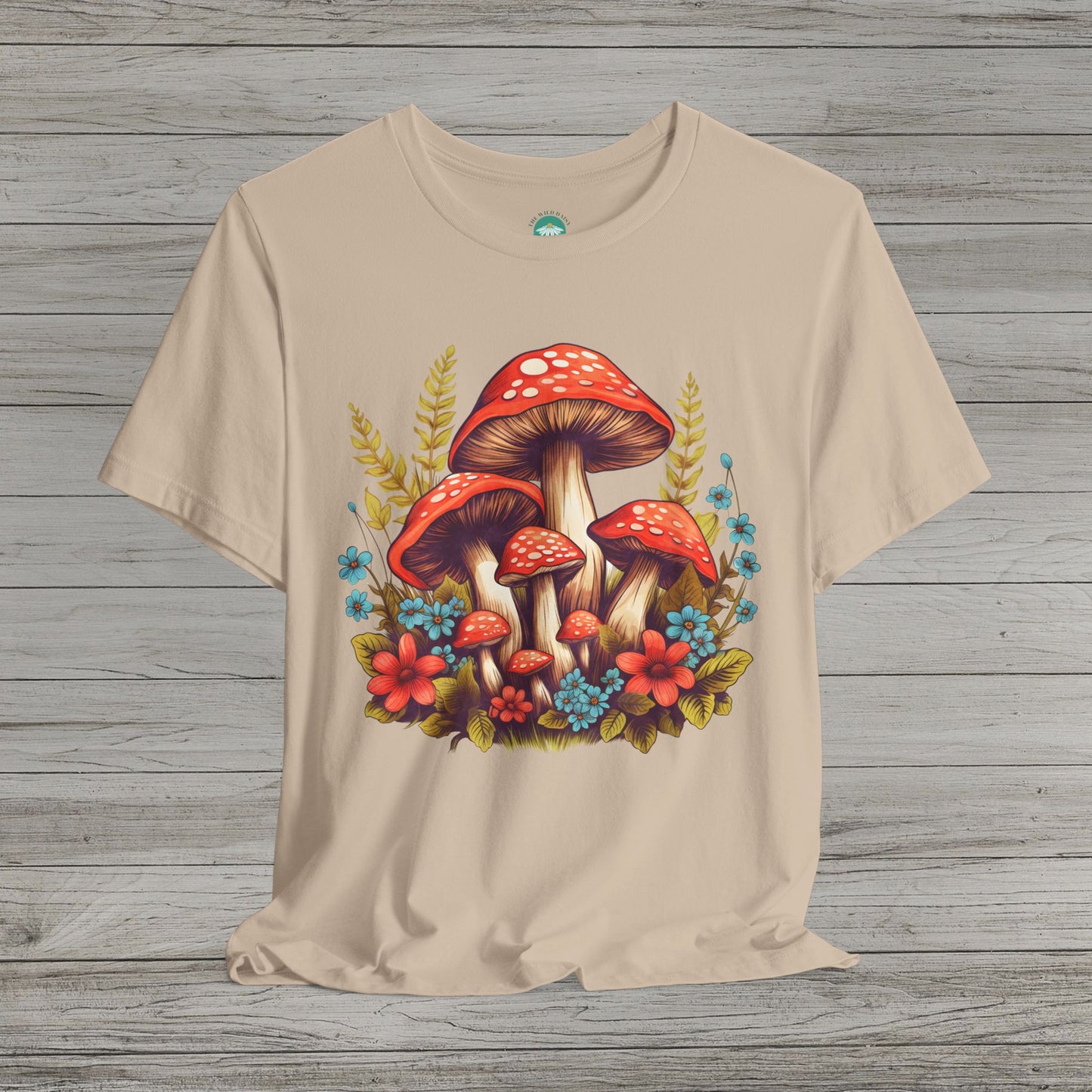 Mushroom Jersey Short Sleeve Tee
