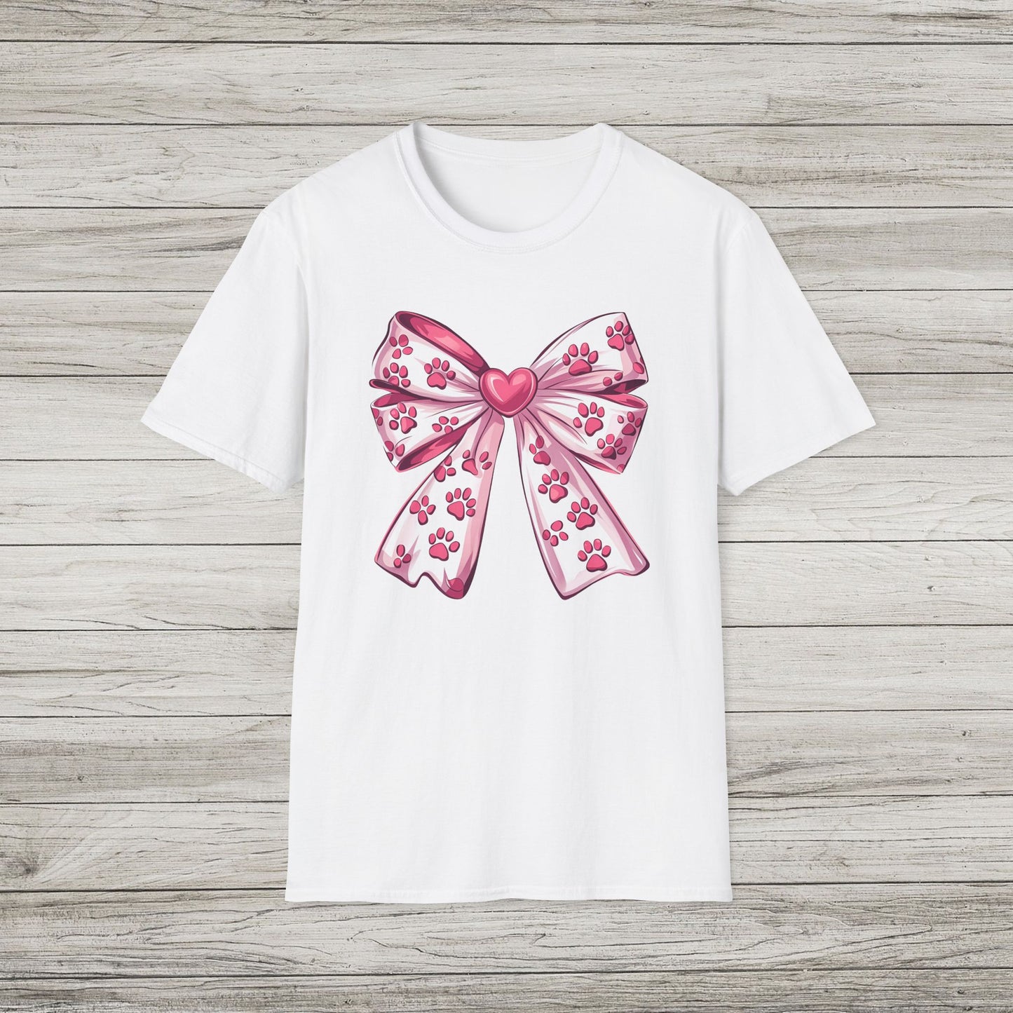 Pawprint Coquette Softstyle T-Shirt