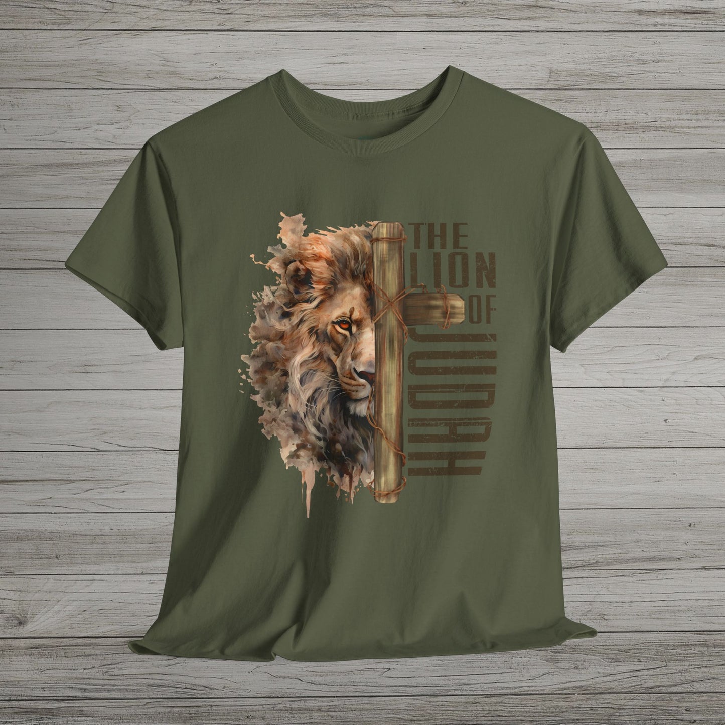 The Lion of Judah Heavy Cotton Tee