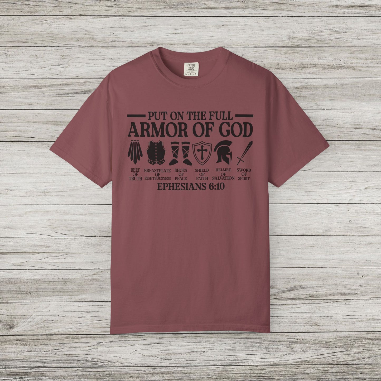 Armor of God Comfort Colors Tee