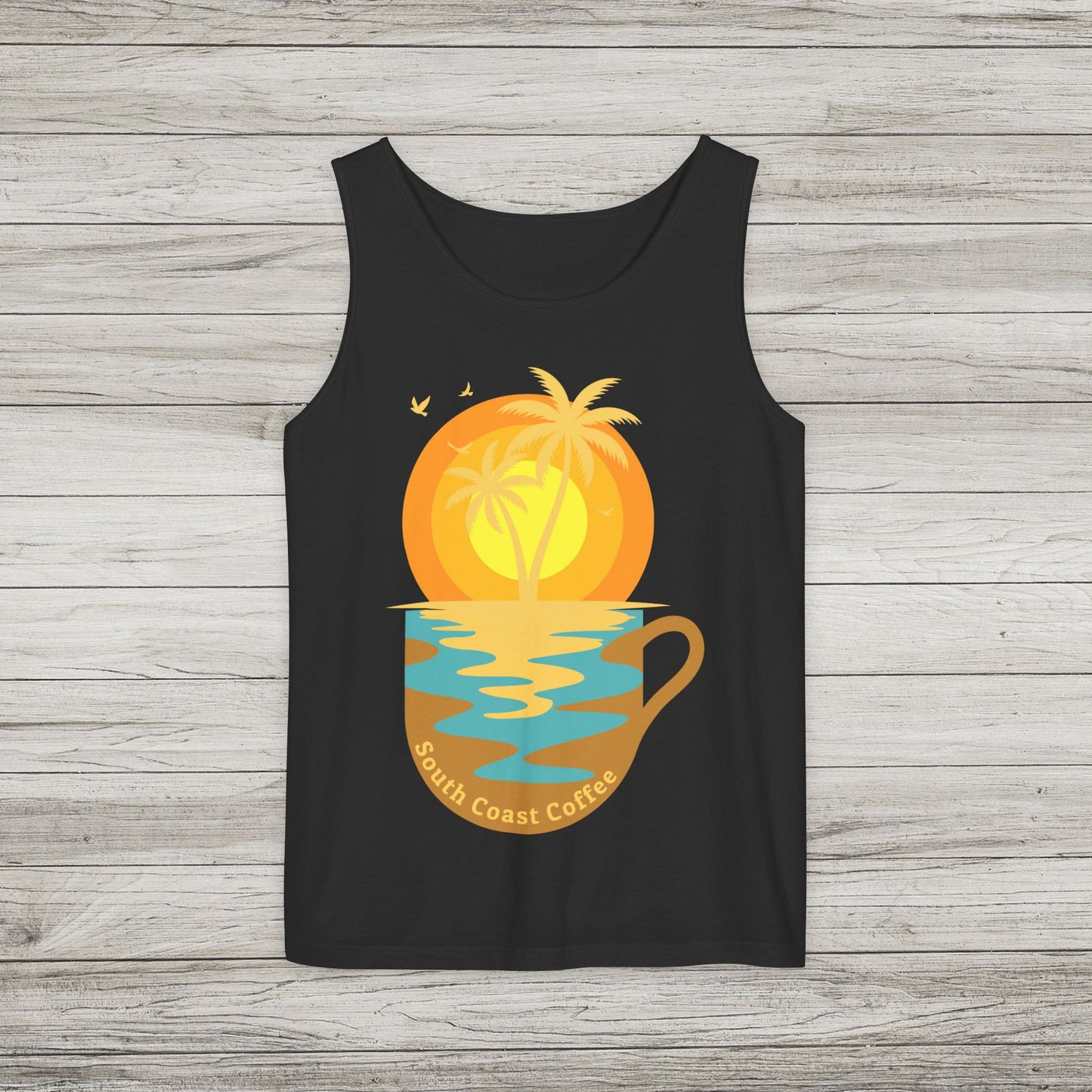 South Coast Coffee Comfort Colors Tank