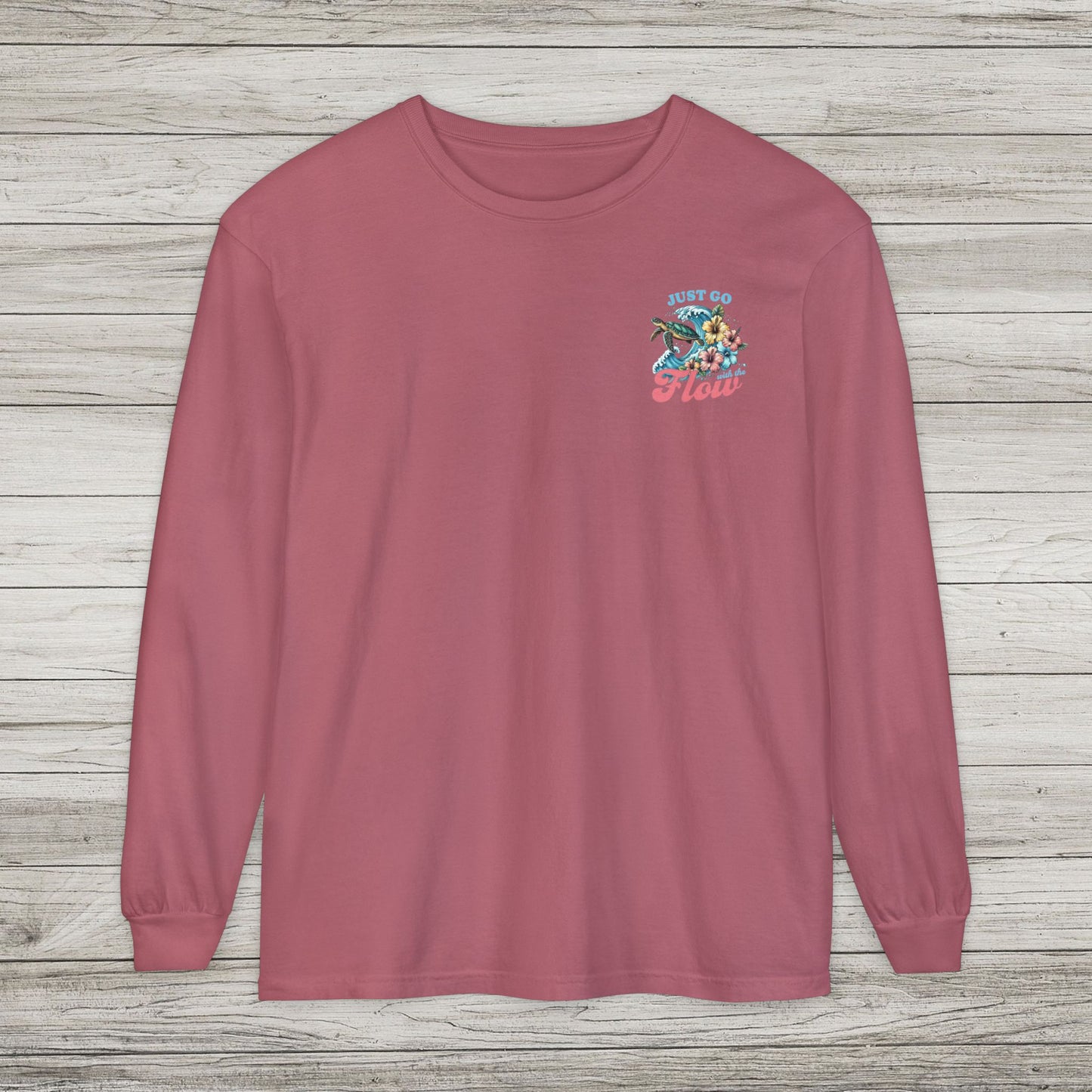 Just Go With the Flow Long Sleeve T-Shirt