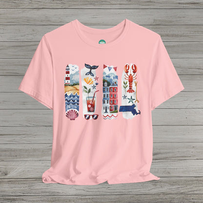 Explore Massachusetts Bella Canvas Tee