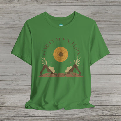 Find Peace Within Jersey Short Sleeve Tee