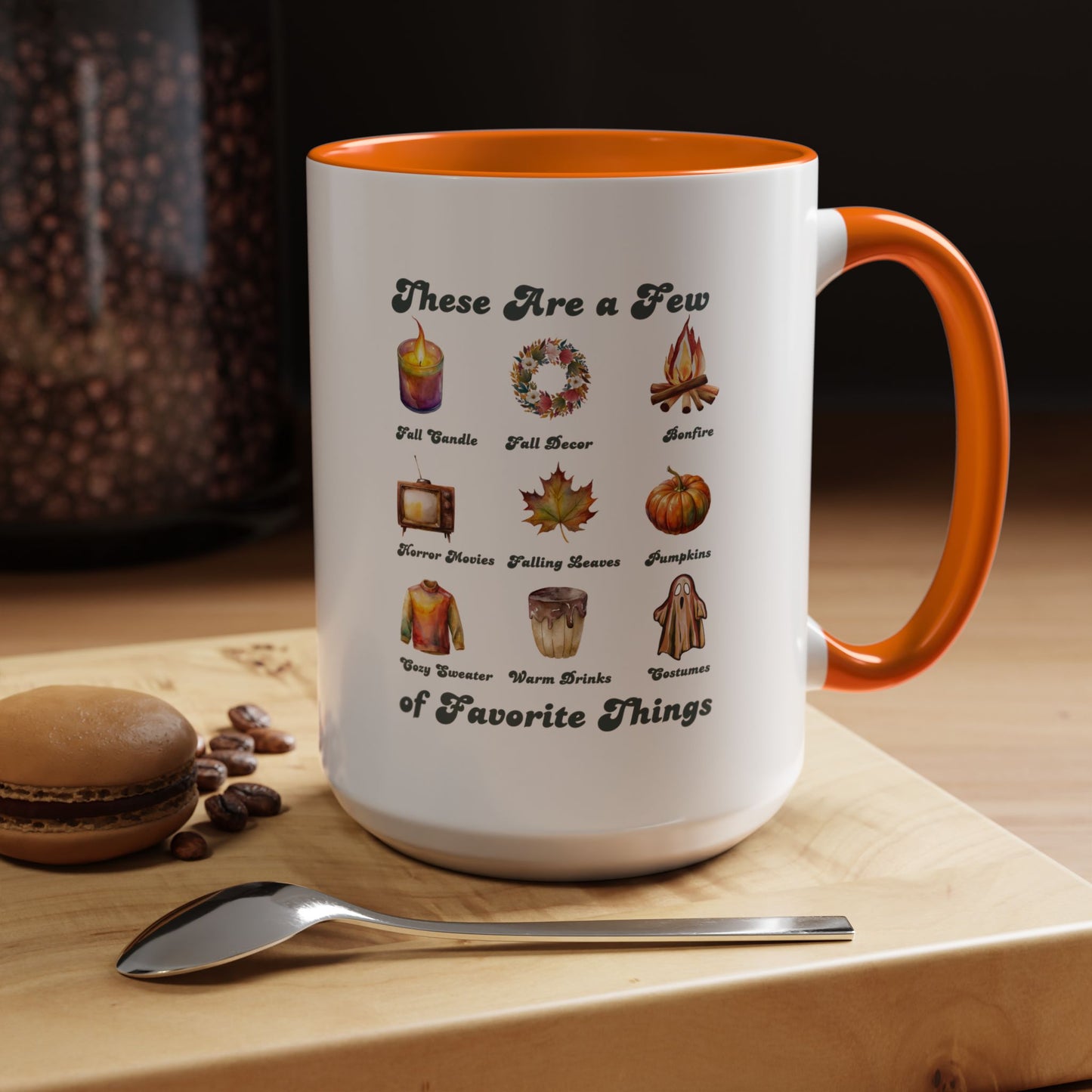 Fall Favorites - Accent Coffee Mug (11, 15oz)