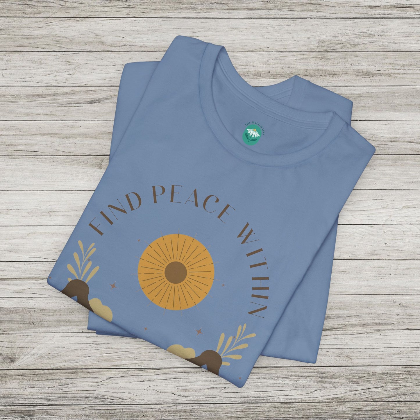 Find Peace Within Jersey Short Sleeve Tee